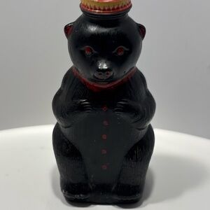 VTG Snow Crest 
Bear Bank Refrigerator Beverage 1943 Savings Coins Collector 7”